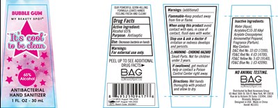 Image Description (Bubble Gum Antibacterial Hand Sanitizer 30 mL 65vv)
